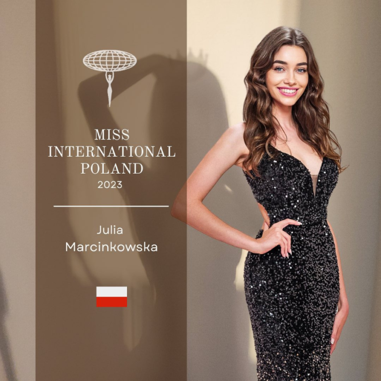Julia Marcinkowska – Miss International Poland 2023!