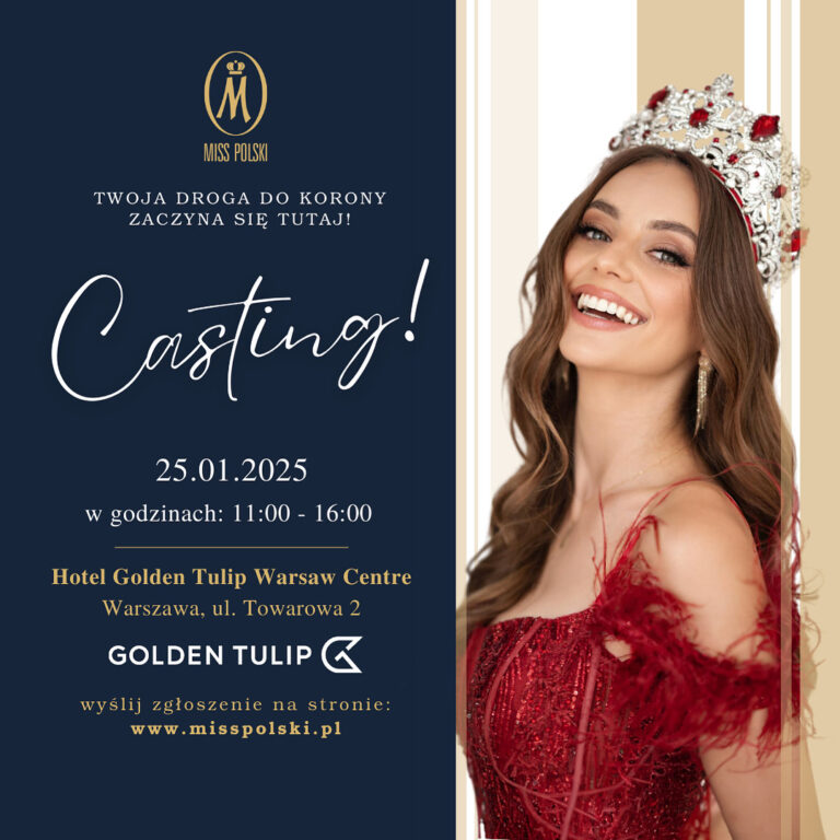 Drugi casting do Miss Polski 2025!